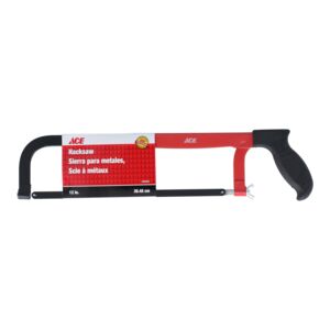 Ace Hacksaw Black and Red 12inch